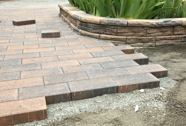 How to Edge a Rock Landscape and Keep Rock and Grass Separate