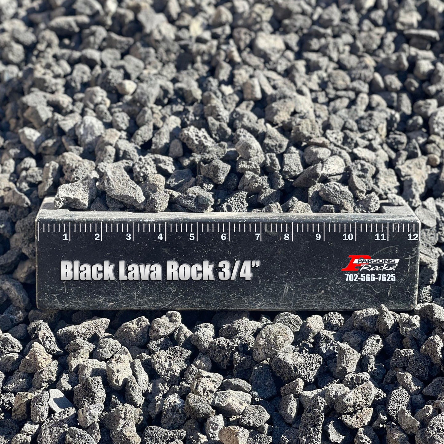Black Lava Rock