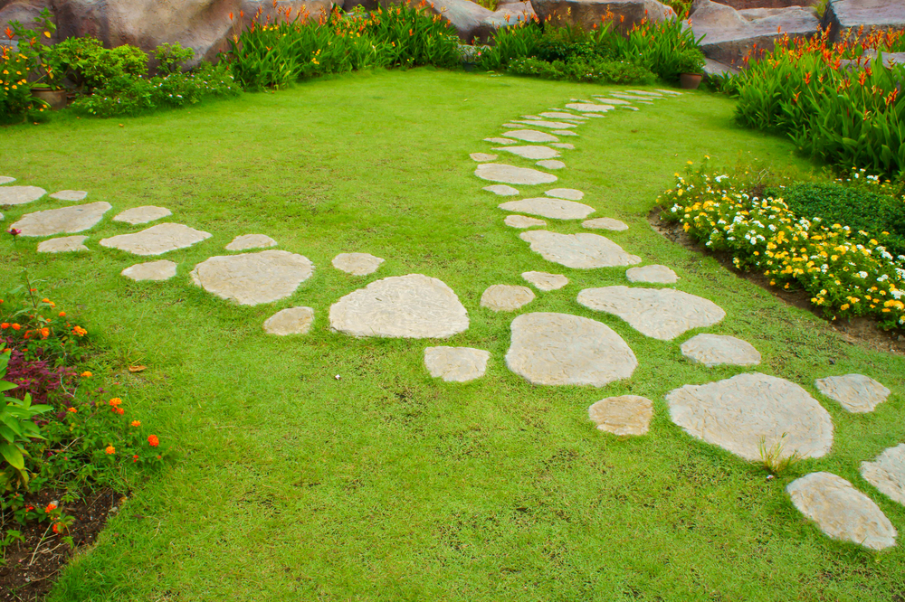 Serene Stone Path