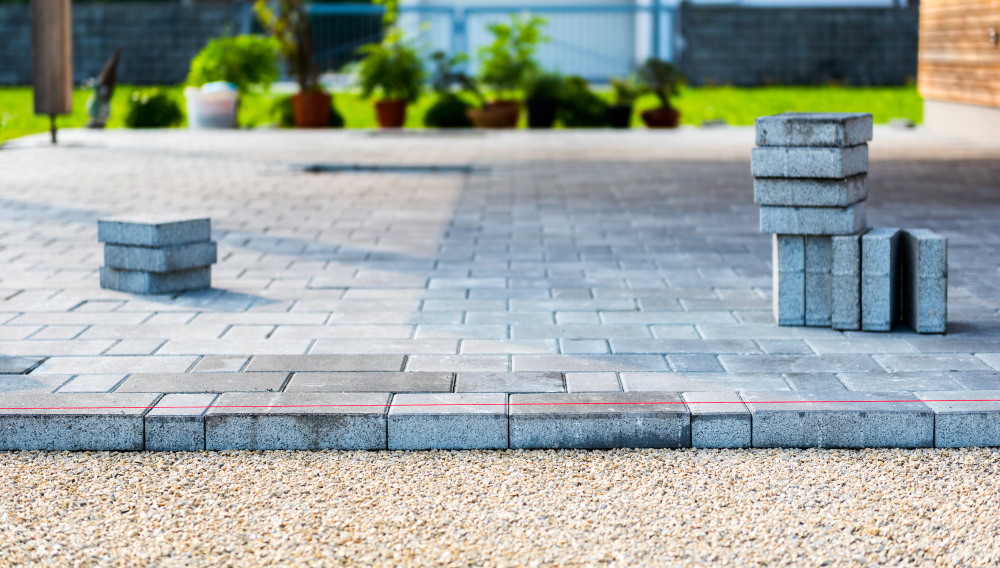 laying concrete pavers for your home