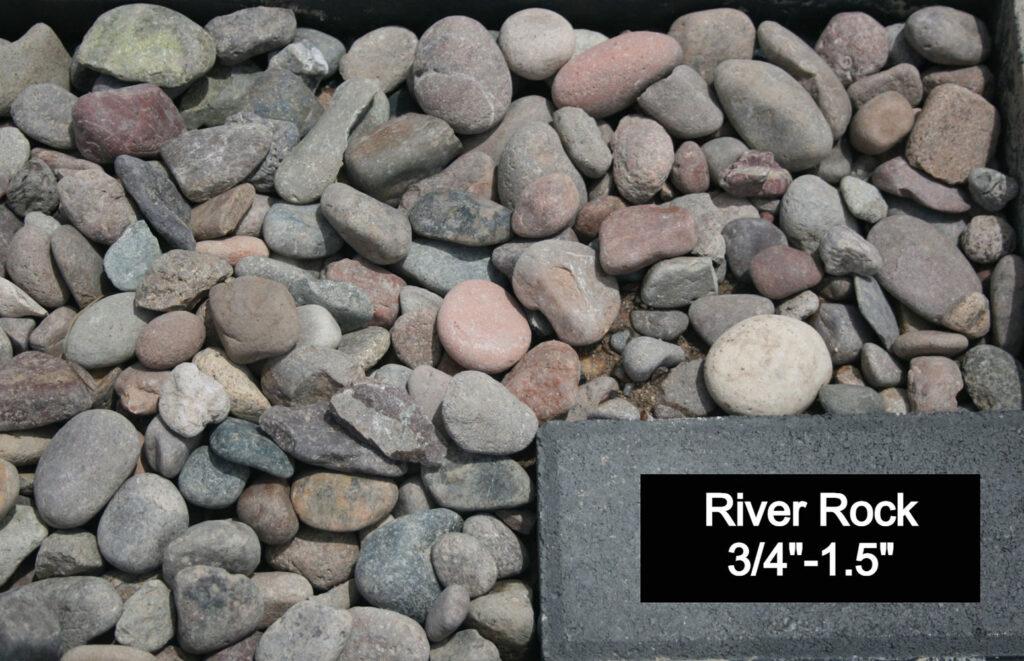 River Rocks 3/4″-1.5″ | Parsons Rocks